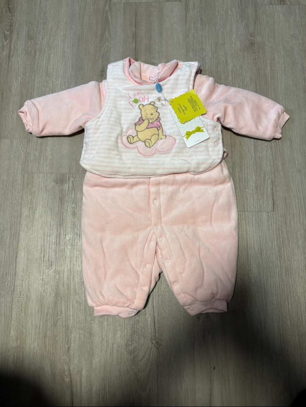 Disney Pink Winnie the Pooh Plush One-Piece